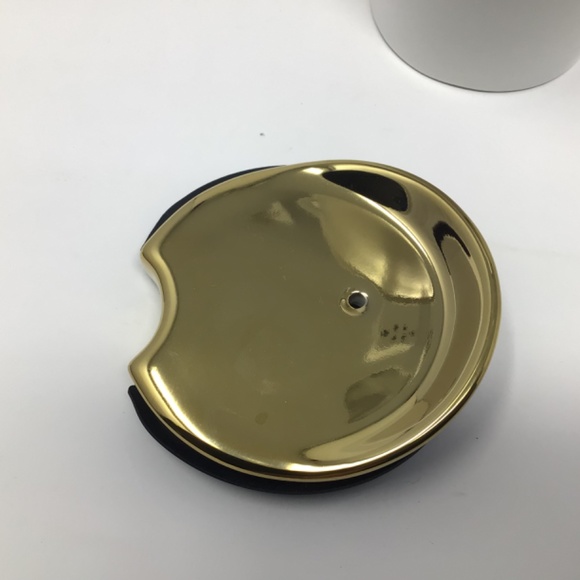 Starbucks 2015 Gold Peace Sign Travel Coffee Tea 12oz Tumbler - Picture 3 of 7